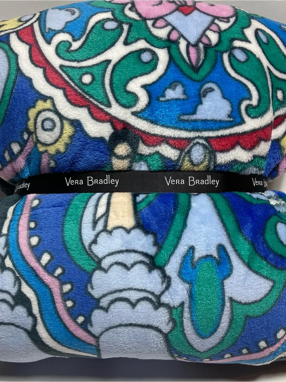 Vera Bradley Toy Story Plush Throw Blanket  Andys Room Jessie Bo Peep Trixie NWT